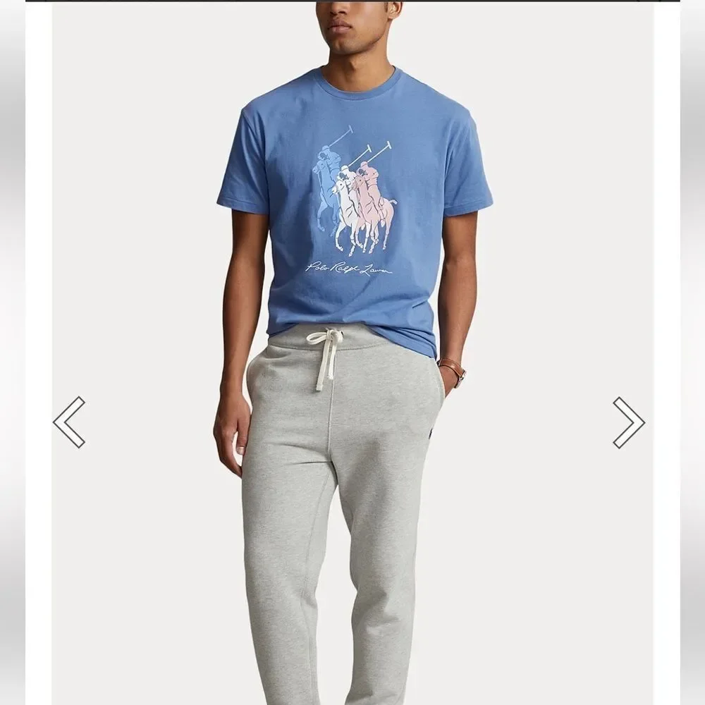 Men's Classic-Fit Big Pony Jersey T-Shirt✨